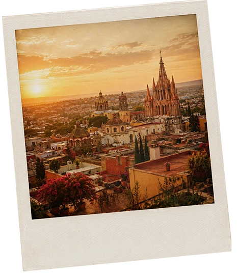 Vista panorámica de San Miguel de Allende